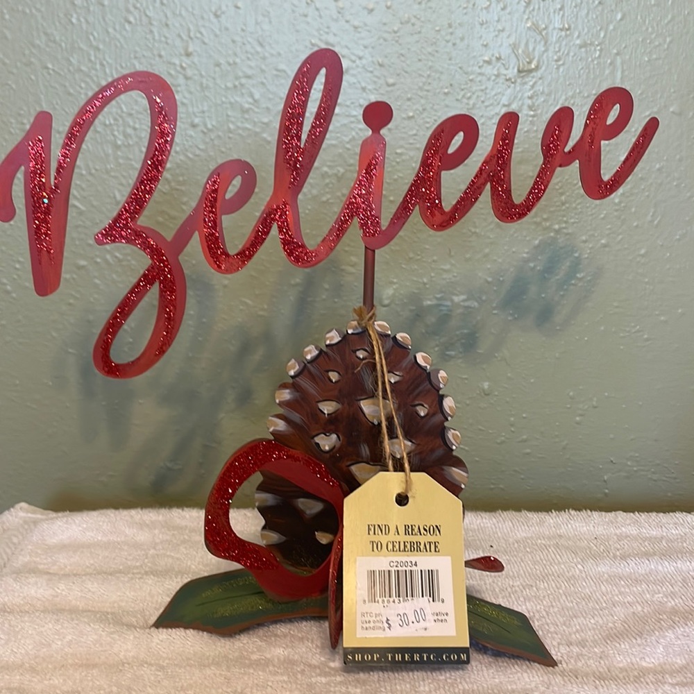 The Round Top Collection Metal Art “Believe”